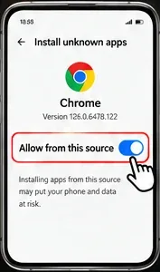 Android permission settings