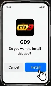 Install GD9 app